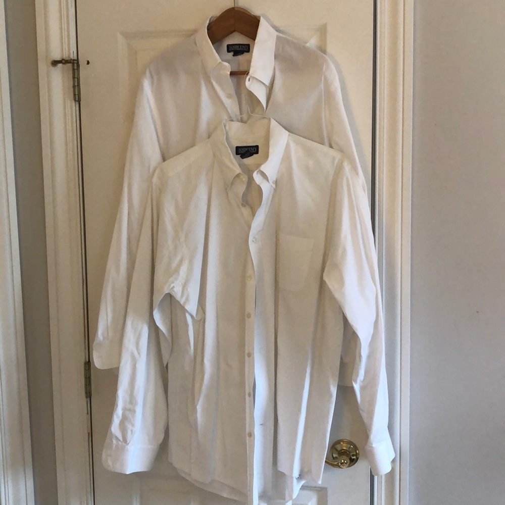 Men’s Lands End Dress Shirts